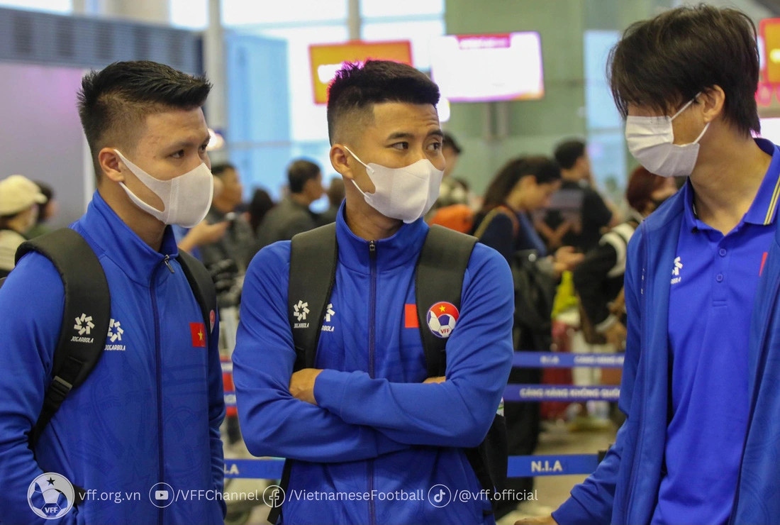 Vietnamese players begin Asian Cup 2023 campaign in Qatar